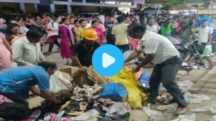 KDMC action on weekly market Kalyan East | Nandivli hawkers eviction drive Kalyan | Assistant Commissioner Sunil Lokhande KDMC | Kalyan Dombivli Municipal Corporation illegal market raid