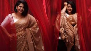 Snehlata Vasaikar latest saree look