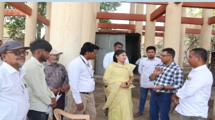 Ahilyanagar water supply disruption news | MSEB power cut Ahmednagar municipal corporation | Mulanagar pumping station electricity issue | Mayor Jyoti Gade inspecting water tank Ahilyanagar