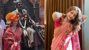 Mansi Naik Marathi Look