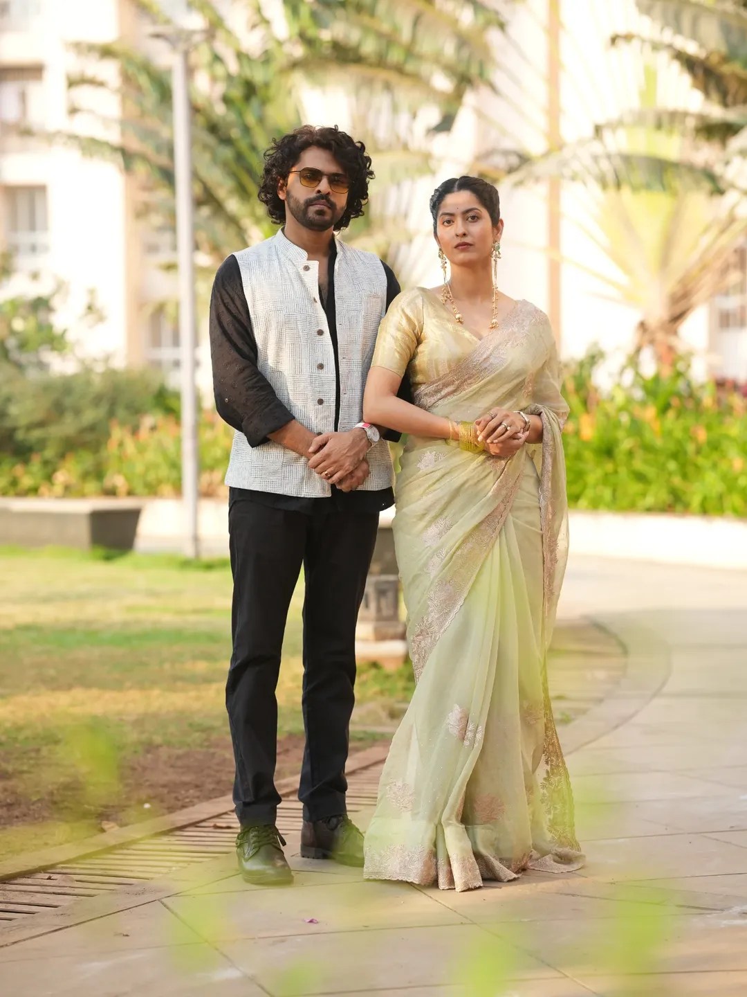 Omprakash Shinde Abhidnya Bhave Photoshoot