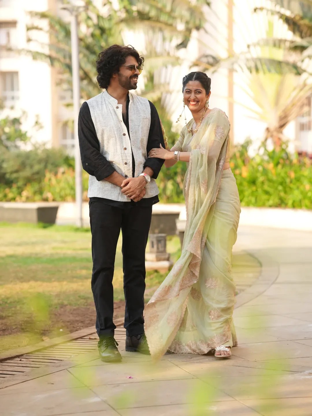 Omprakash Shinde Abhidnya Bhave Photoshoot