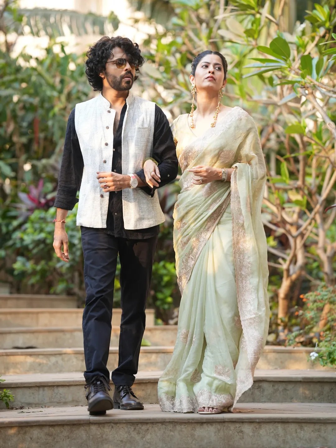 Omprakash Shinde Abhidnya Bhave Photoshoot
