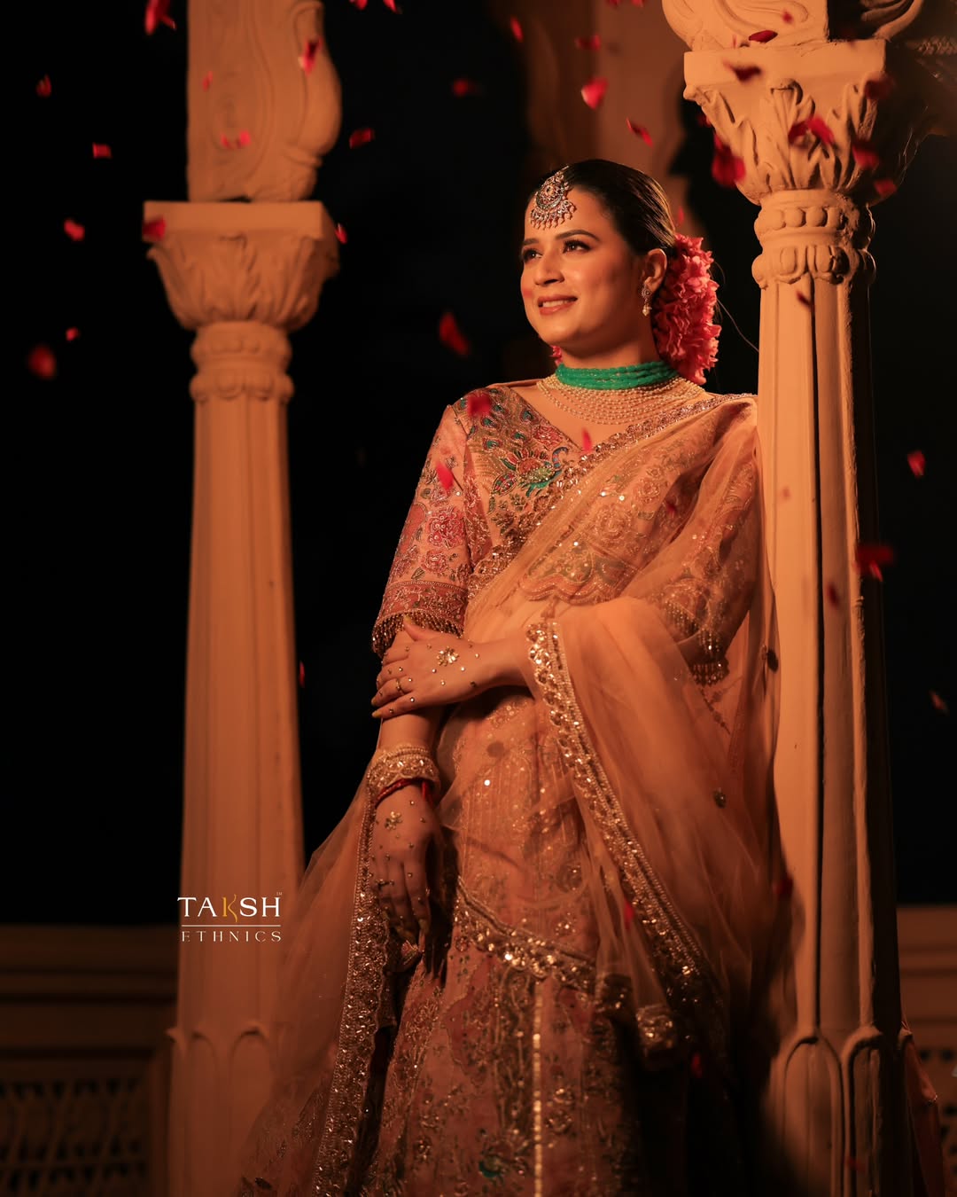Prajakta Gaikwad Lehenga Royal Look