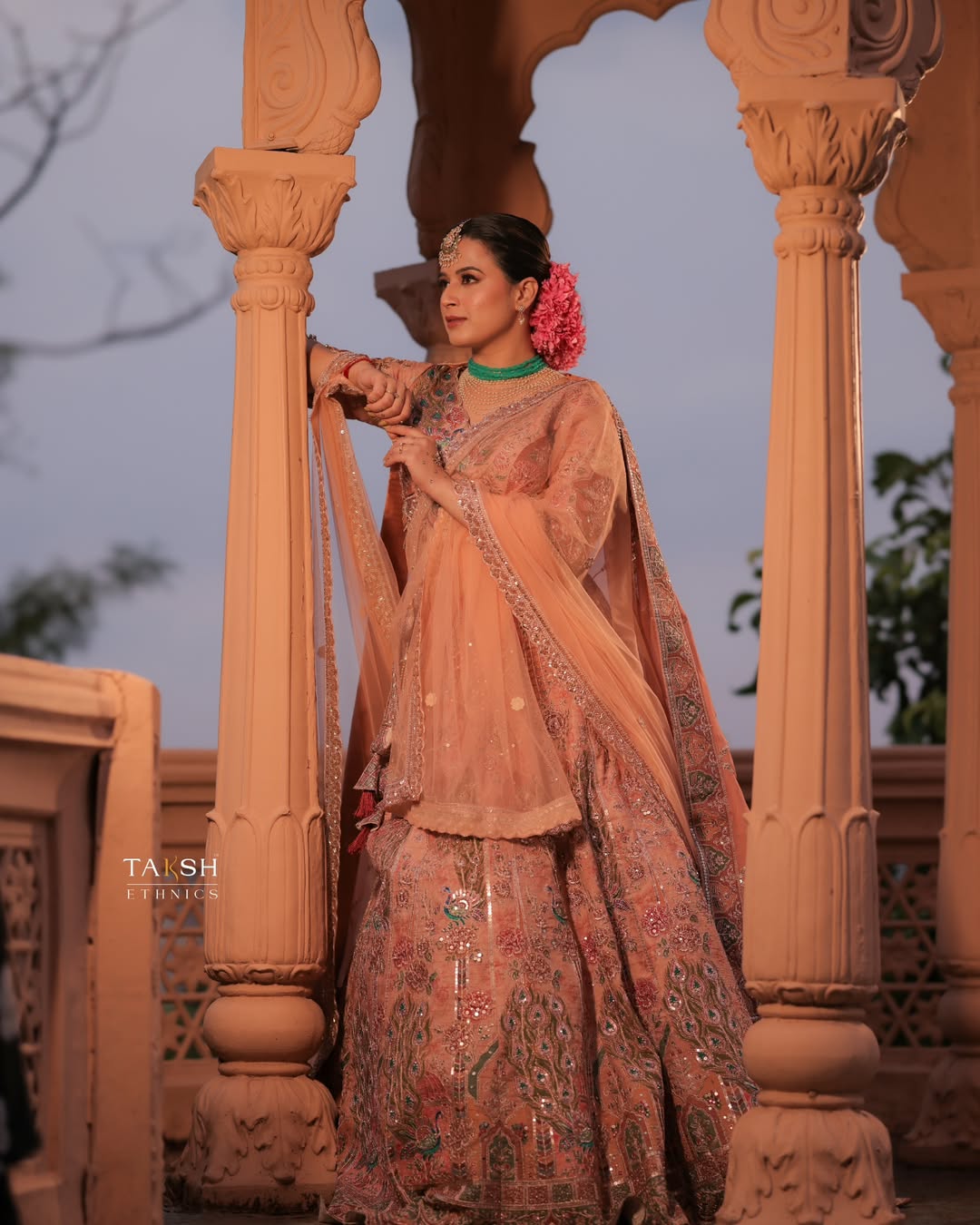 Prajakta Gaikwad Lehenga Royal Look