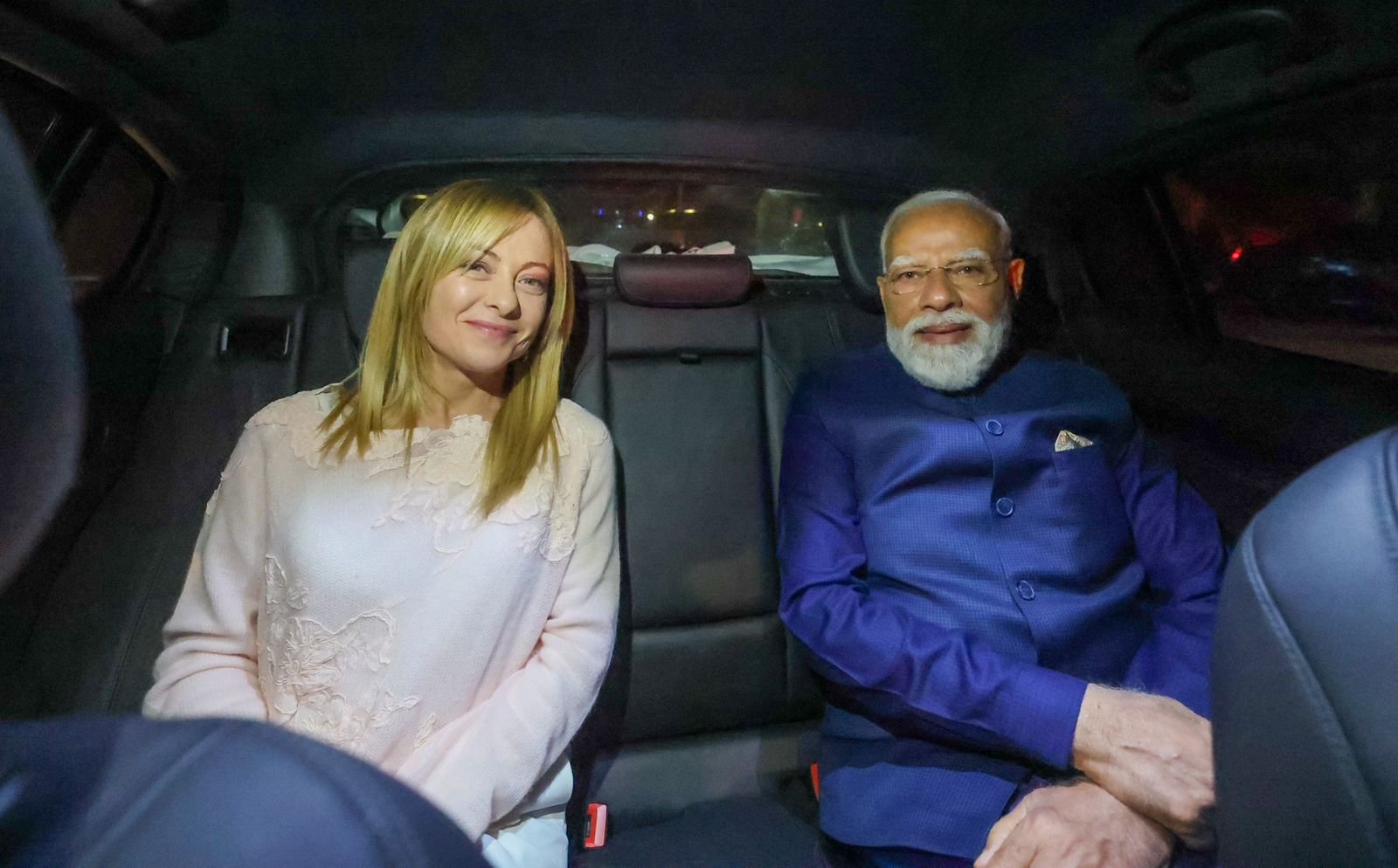 Prime Minister Narendra Modi Giorgia Meloni Italy