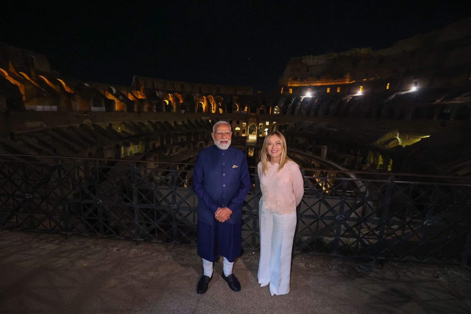 Prime Minister Narendra Modi Giorgia Meloni Italy