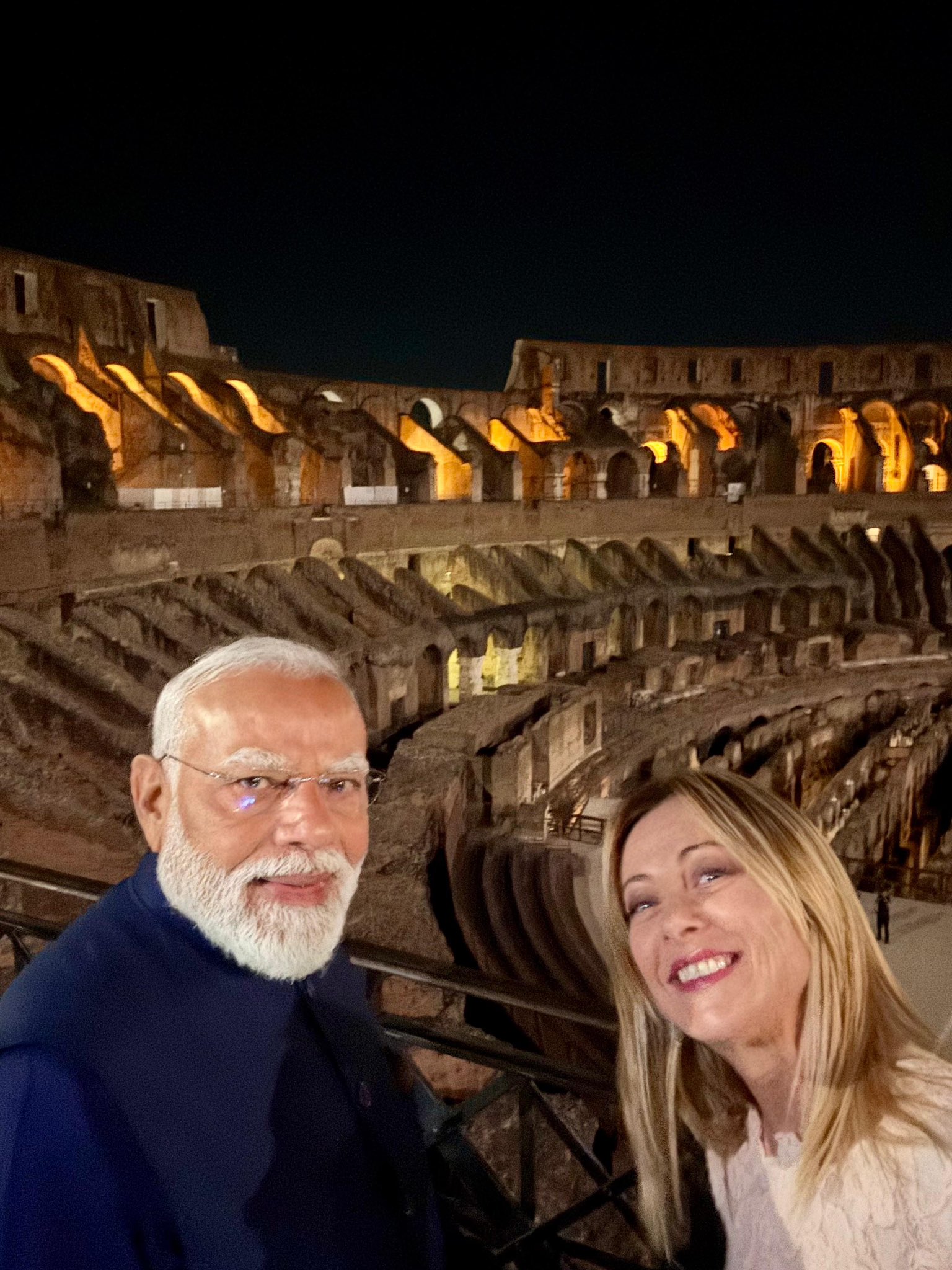 Prime Minister Narendra Modi Giorgia Meloni Italy