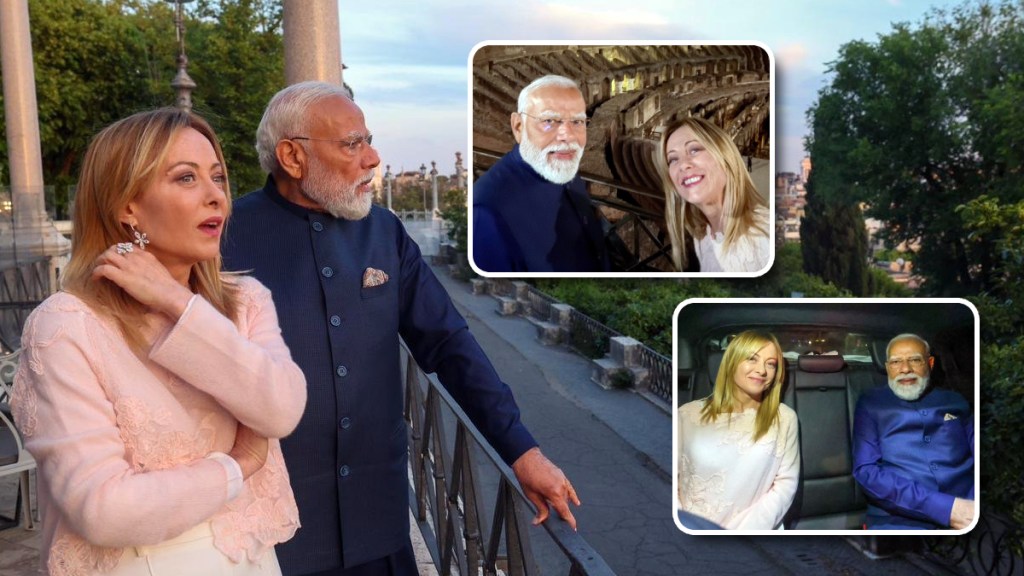 Prime Minister Narendra Modi Giorgia Meloni Italy