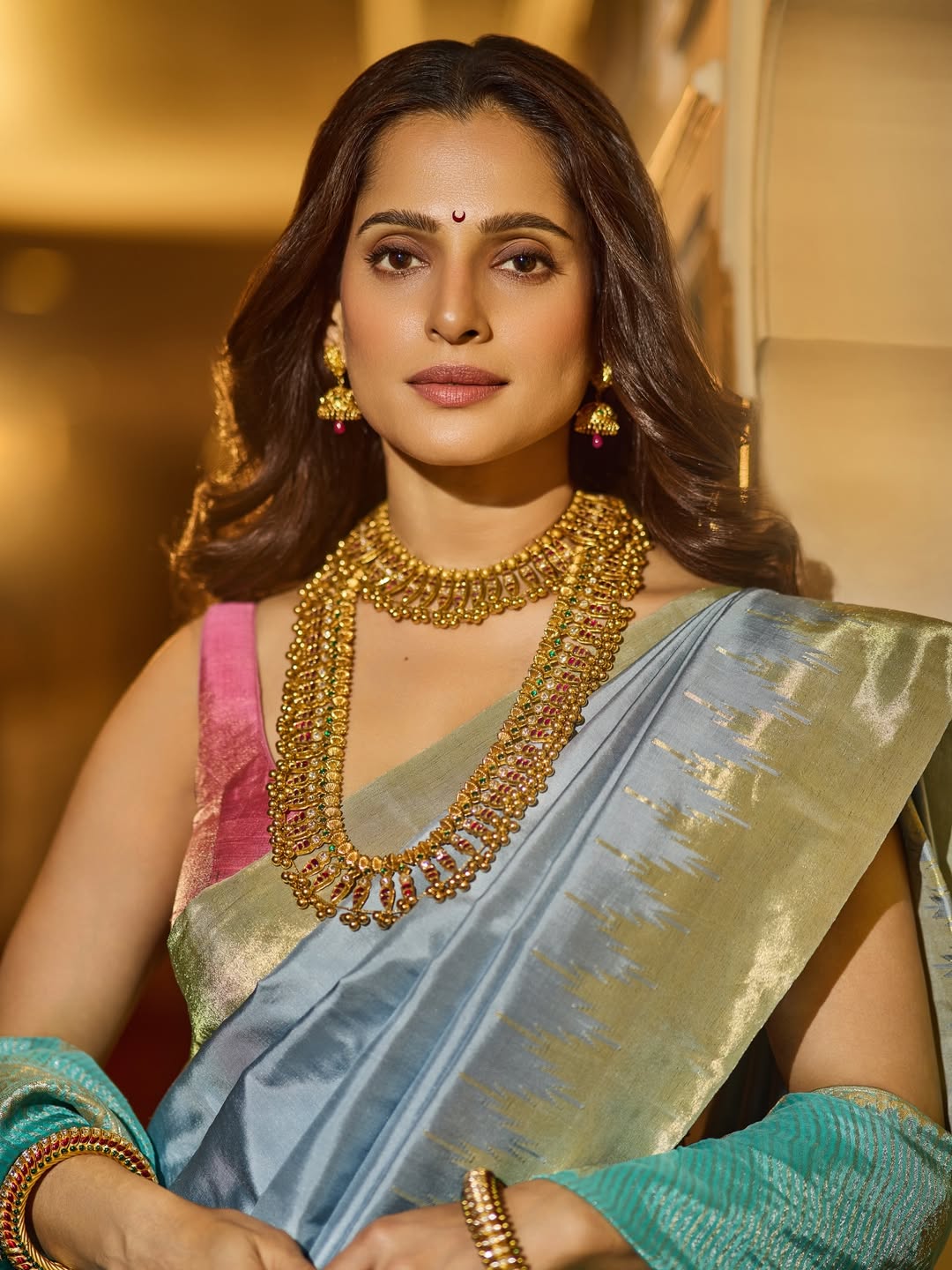 Priya Bapat Yellow Dress Look