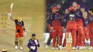 RCB beat KKR by 6 Wickets Virat Kohli 58 balls hundred Royal challenegers benglauru on top of the points table IPL 2026
