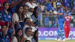 MI vs LSG: जावई असावा तर असा! रोहित शर्माचा शॉट पाहून सासरेबुवांचा जल्लोष, रितिकासह वडिलांची प्रतिक्रिया होतेय व्हायरल; VIDEO