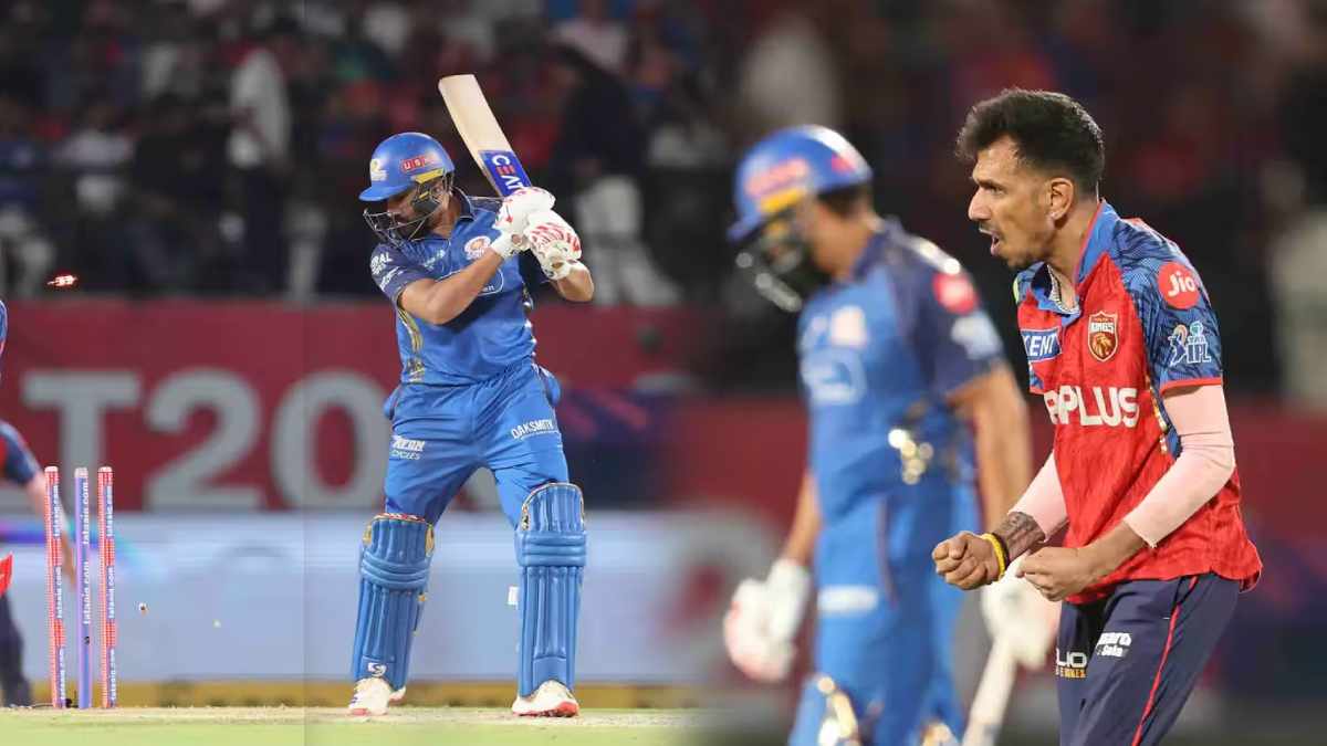 PBKS vs MI: चहलने भाऊ म्हणत रोहितचा काटा काढला! जादुई चेंडूवर हिटमॅनला केलं क्लीन बोल्ड; विकेट पाहून स्वत: झाला चकित, पाहा VIDEO