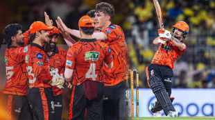 SRH beat CSK by 6 wickets Ishan kishan inning Pat cummins 3 wickets MS dhoni ipl 2026