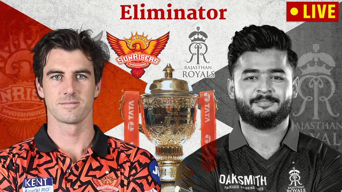 SRH vs RR Eliminator Live Cricket Score, IPL 2026: आयपीएलमधून कोण होणार बाहेर? हैदराबाद विरुद्ध राजस्थान महामुकाबला