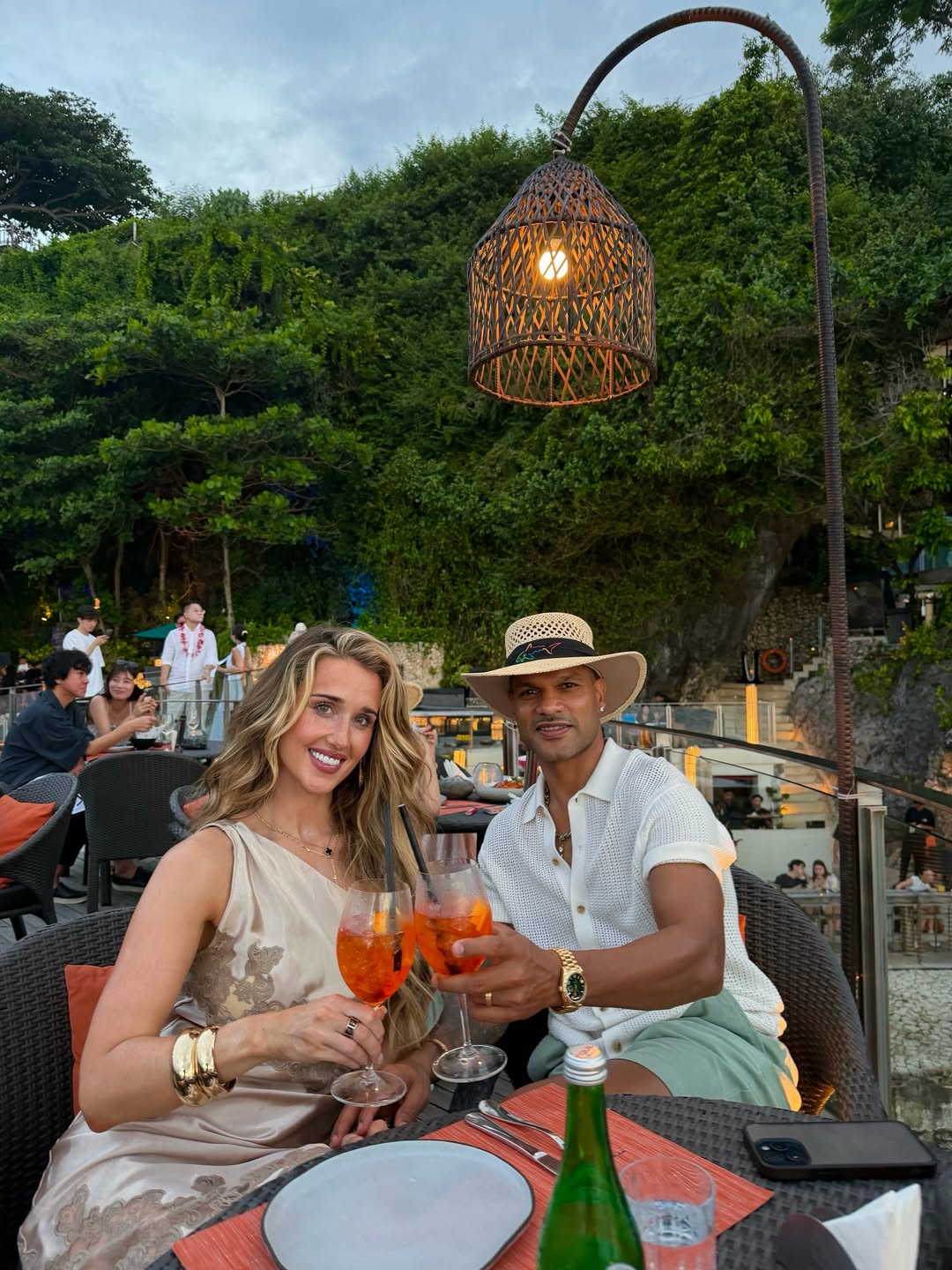 Shikhar Dhawan Sophie Shine Bali Trip