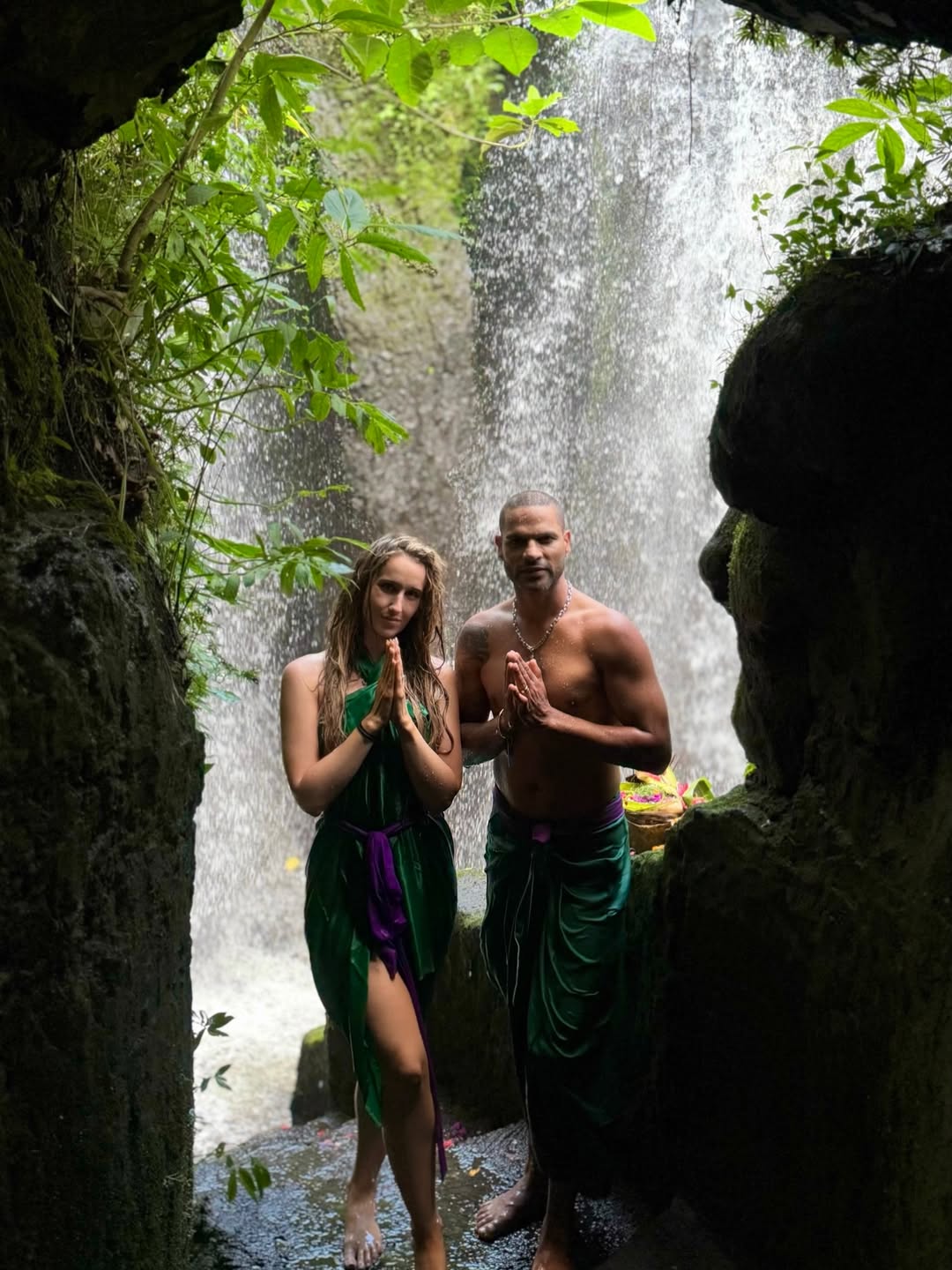 Shikhar Dhawan Sophie Shine Bali Trip
