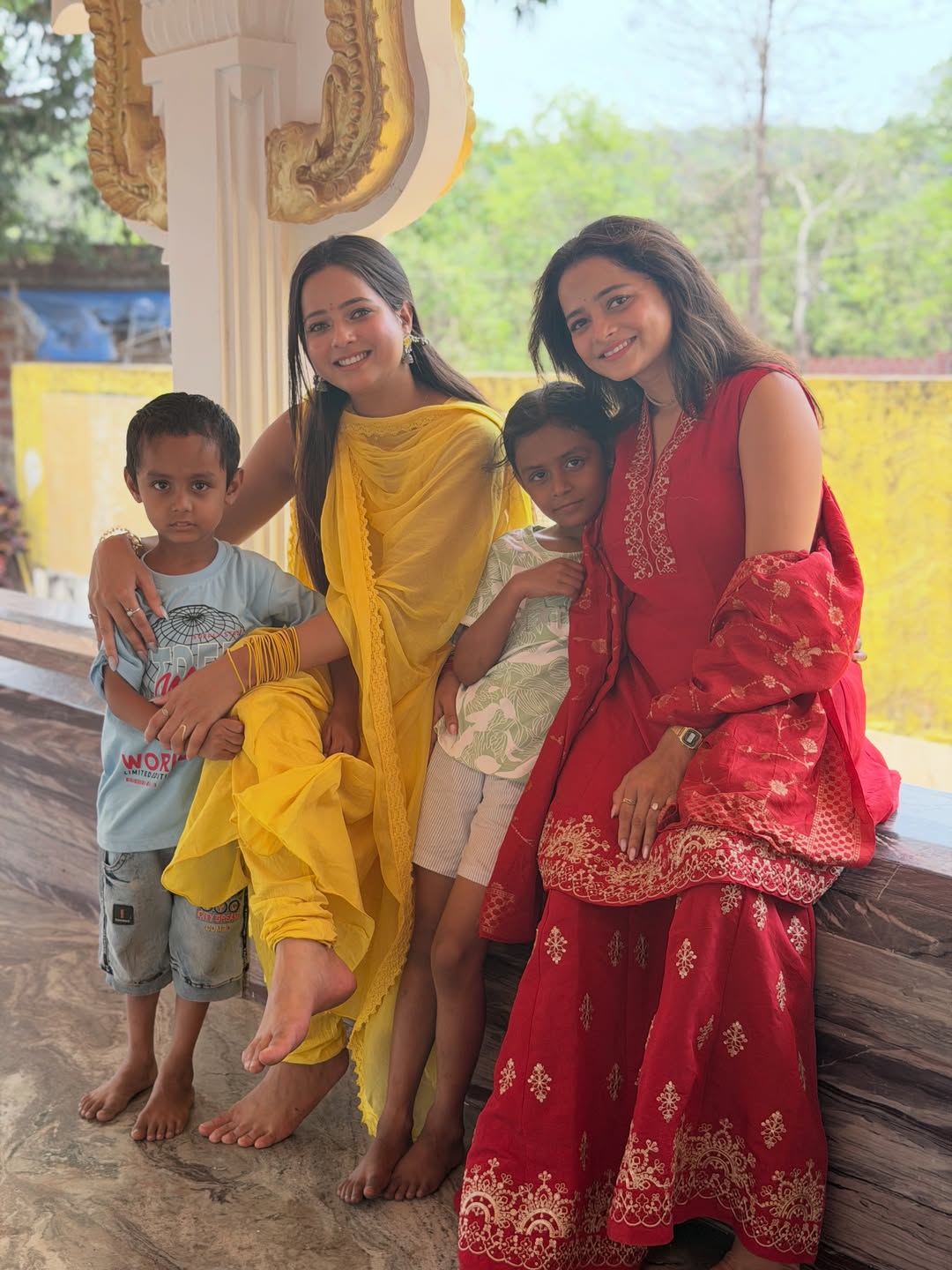Shivali Parab Family Trip