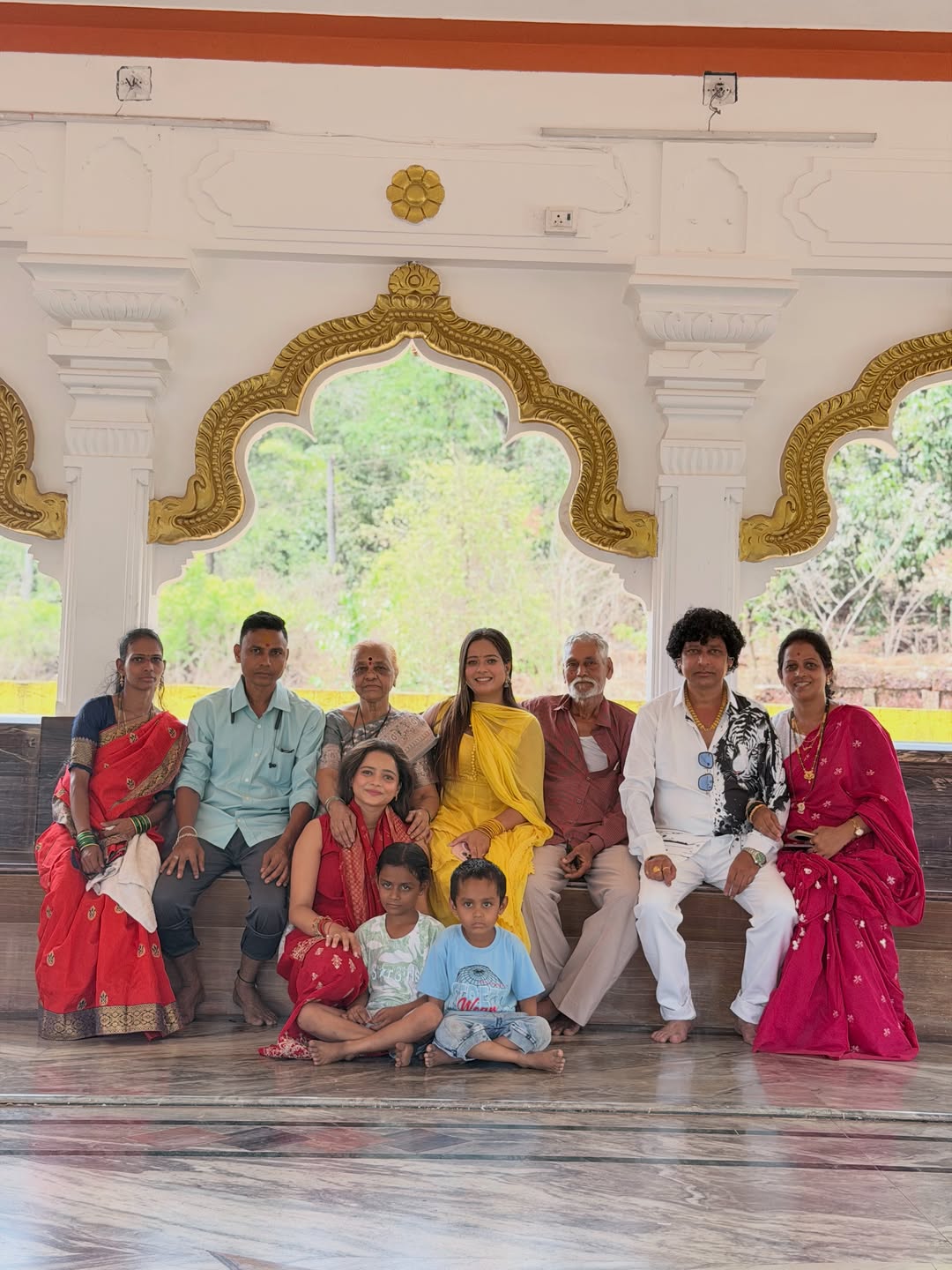 Shivali Parab Family Trip