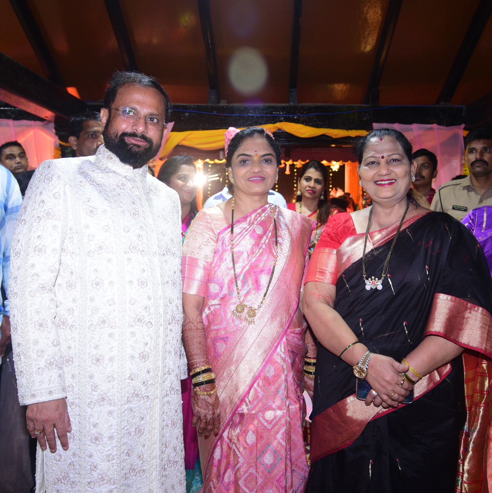 Shivsena MP Naresh Mhaske Son Wedding