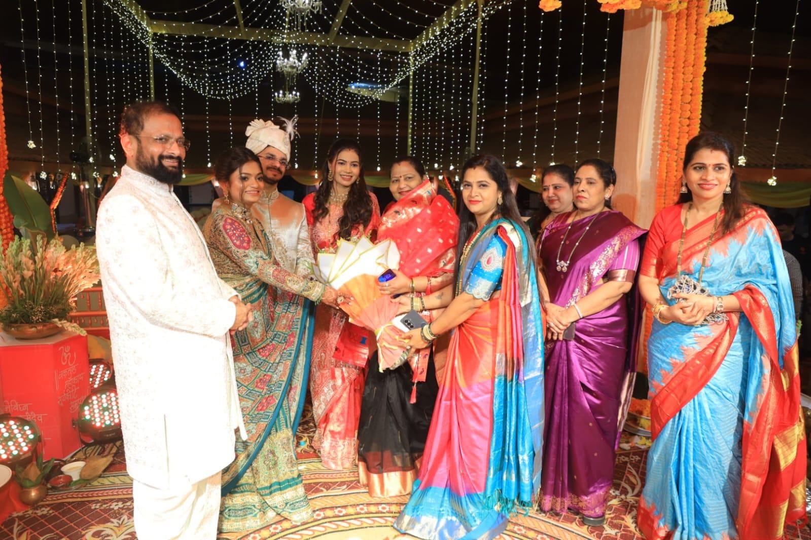 Shivsena MP Naresh Mhaske Son Wedding