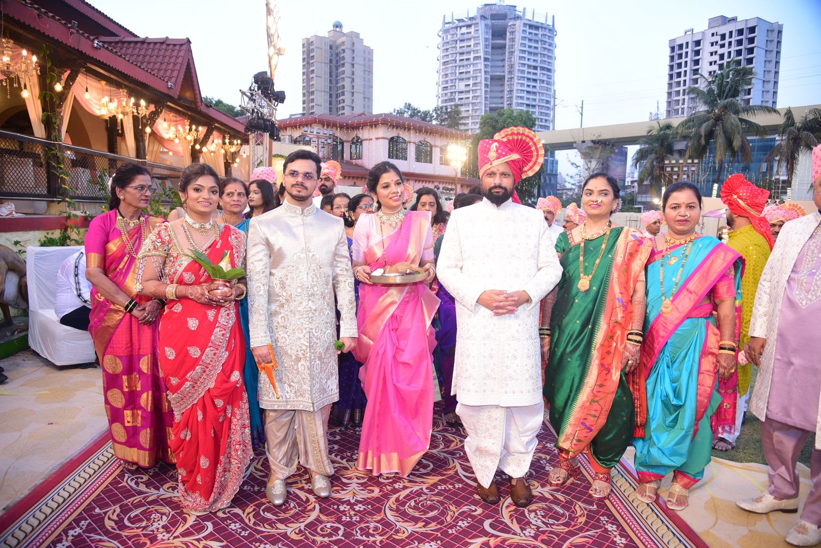 Shivsena MP Naresh Mhaske Son Wedding