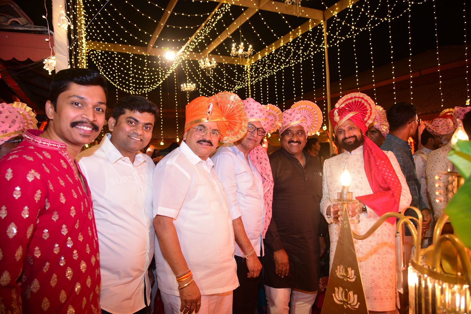 Shivsena MP Naresh Mhaske Son Wedding