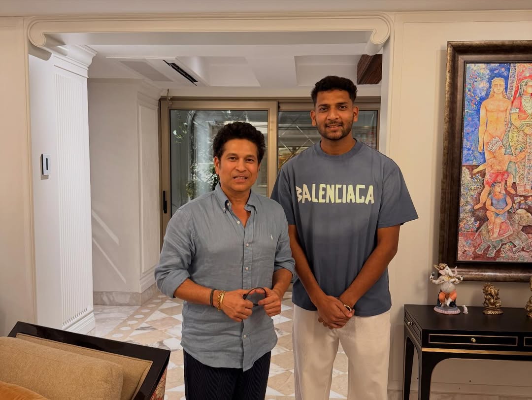 Tendulkar Family Host LSG Team at Home