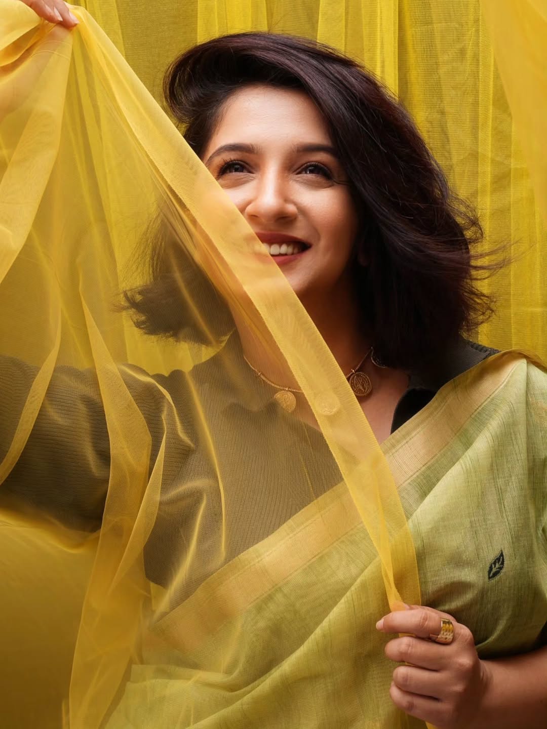 Snehlata Vasaikar Green Saree Look