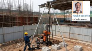 Standard Penetration Test SPT process in Marathi | Soil testing for building foundation | Civil engineering site investigation | Geotechnical soil sampling procedure