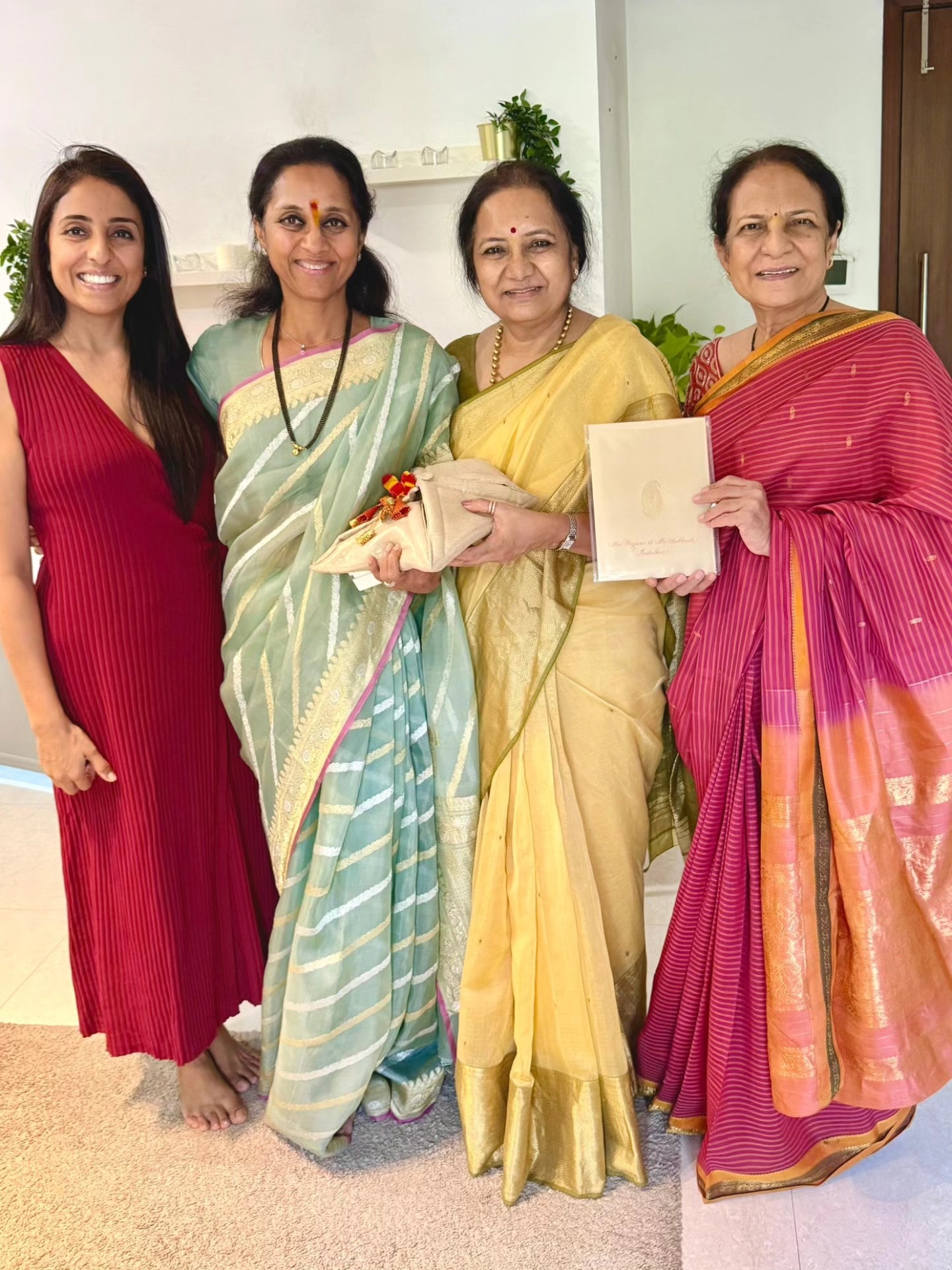 Supriya Sule Daughter Revati Sule Wedding Invitations 