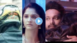 Payal Jadhav as Harpreet Chaddha in Tarini Marathi serial hugging Kedar
