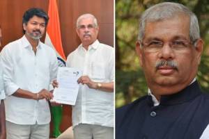 Governor Arlekar asks Vijay-led TVK to prove majority before forming government in Tamil Nadu.
