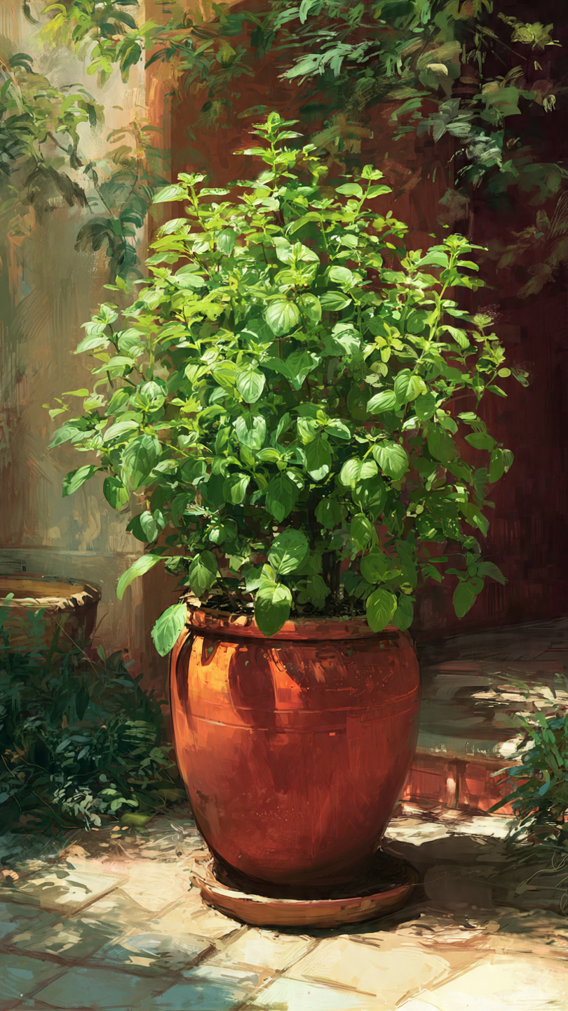 Tips For Tulsi Plant To Get Damaged From Sun
