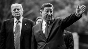 Donald Trump and Xi Jinping in Zhongnanhai Beijing | ट्रम्प यांचा चीन दौरा २०२६ | Trump received by Chinese VP at airport snub | Elon Musk and Tim Cook in China with Trump