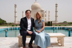 Marco Rubio Taj Mahal visit Agra | अमेरिकेचे परराष्ट्र सचिव मार्को रुबियो ताजमहाल | Iran consulate Hyderabad tweet Marco Rubio | US India Envoy Sergio Gor Taj Mahal 2026
