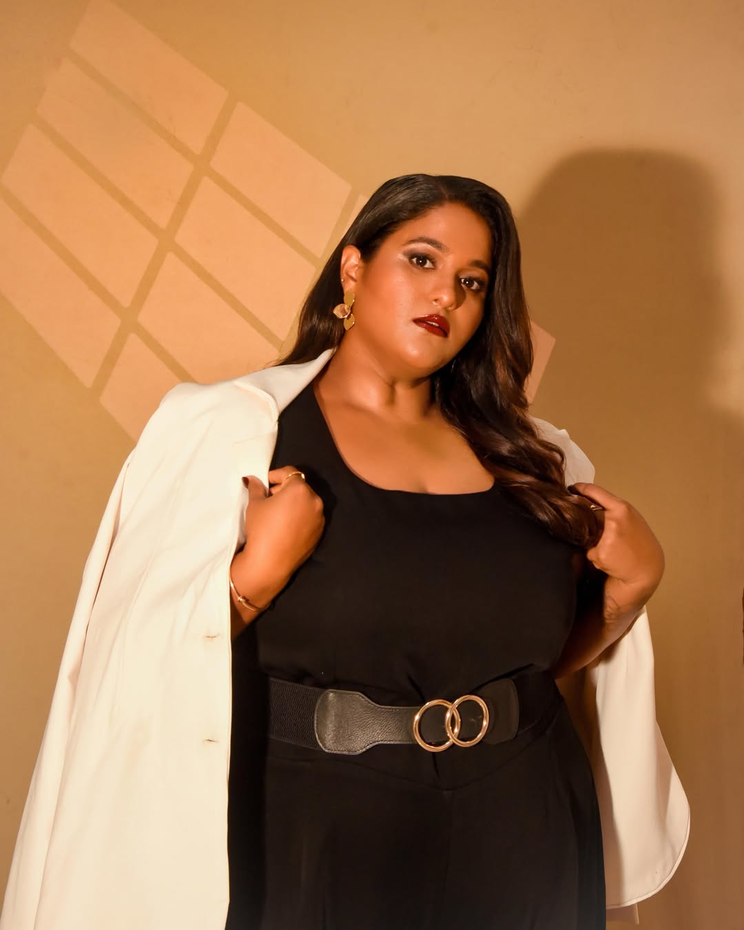 Vanita Kharat Black Co-Ord Set Look