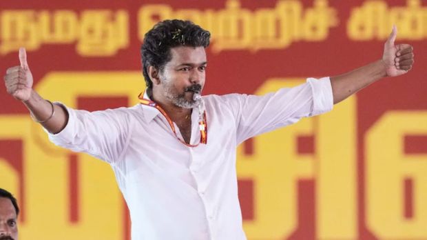 Thalapathy Vijay TVK majority Tamil Nadu 2026 | व्हीसीकेचा थलपती विजय यांना पाठिंबा | TVK VCK Congress alliance Tamil Nadu government | Vijay swearing in ceremony Chennai 2026