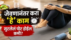 वाढतं वजन आणि सुटलेलं पोट विसरा! जेवणानंतर फक्त करा ‘हा’ ५ मिनिटांचा सोपा भन्नाट उपाय; वजन होईल झपाट्याने कमी, VIDEO पाहा