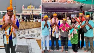Siddharth Jadhav visited Sachkhand Shri Hazur Sahib Gurudwara Nanded with Team Animal natak