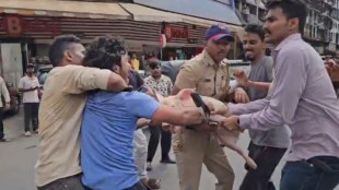 Mira Road society controversy police bandobast | Poonam Cluster Mira Bhayandar tension | Hanuman Chalisa row Mira Road | Bhayandar crime news updates Marathi