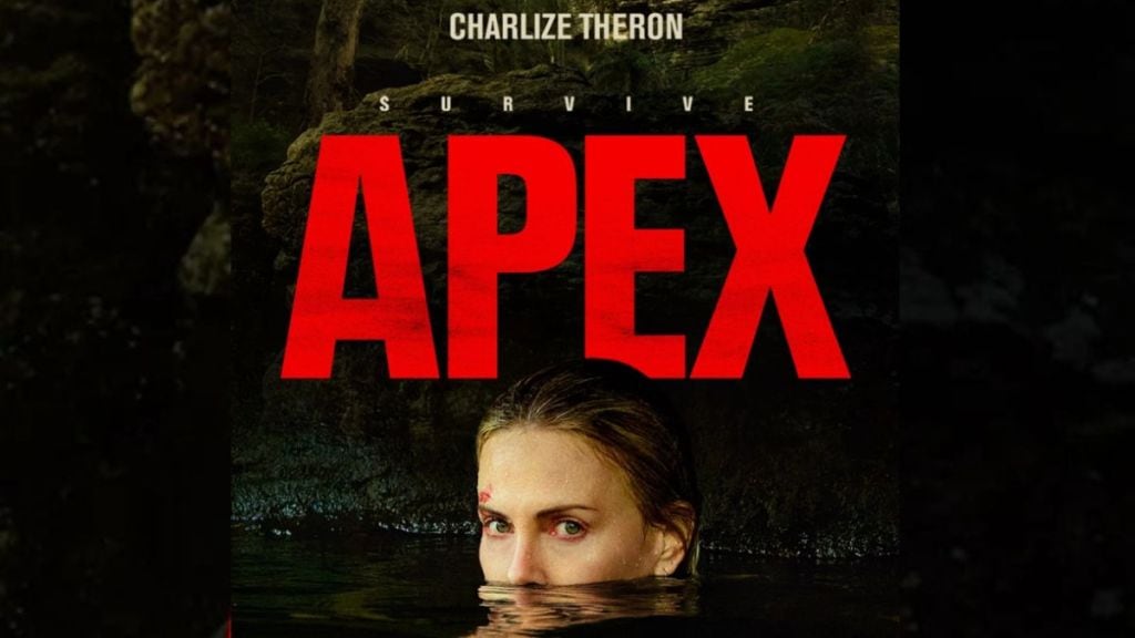 Apex movie Netflix trending India | Charlize Theron Apex movie survival thriller Apex movie Netflix trending India | Charlize Theron Apex movie survival thriller