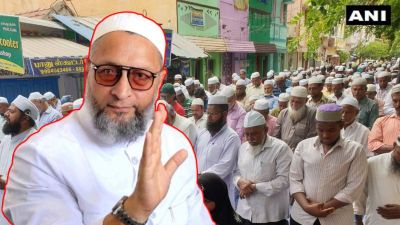‘रस्त्यावर नमाज पठण करणे चूक असेल तर सर्व सणांवर बंदी घाला’, असदुद्दीन ओवैसींची मागणी