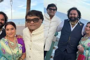 nivedita and ashok saraf son aniket saraf went to cannes meet parents