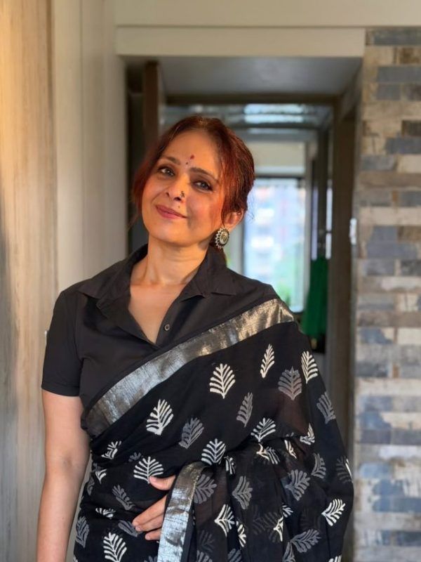 Aishwarya Narkar saree reel video