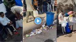 दादर स्टेशनबाहेर संतापजनक प्रकार! इडलीसाठी वापरले शौचालयातील पाणी; पाहा VIDEO