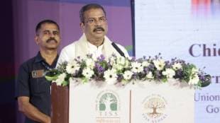 Union Education Minister Dharmendra Pradhan at TISS Mumbai | Global Colloquium 2026 Building Bridges in Social Sciences | Tata Institute of Social Sciences Mumbai events | Role of Social Science in AI and Climate Change