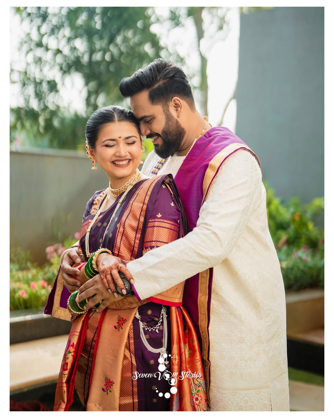 dnyanada ramtirthkar mangalsutra beautiful design age gap between couple