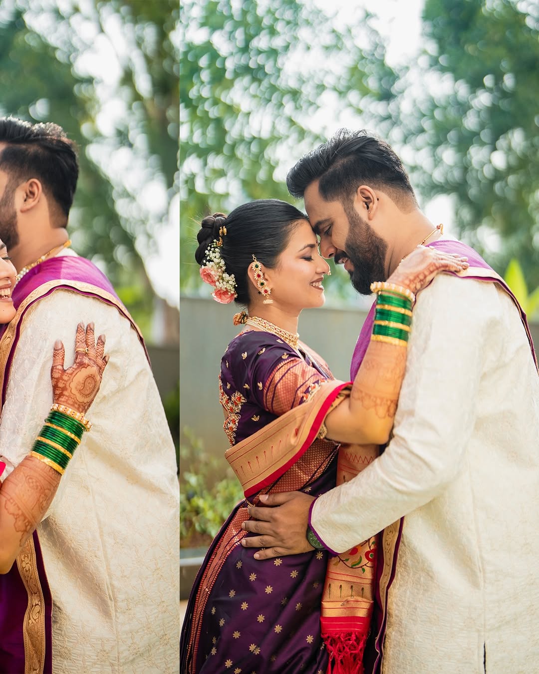dnyanada ramtirthkar mangalsutra beautiful design age gap between couple