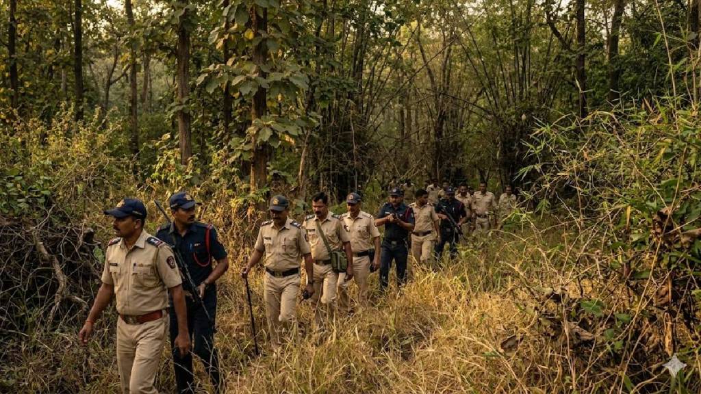 nagpur tigress attack on tendu patta workers | maharashtra forest department search operation | wild animal conflict in nagpur district | female laborers killed by tiger in forest nagpur tigress attack on tendu patta workers | maharashtra forest department search operation | wild animal conflict in nagpur district | female laborers killed by tiger in forest
